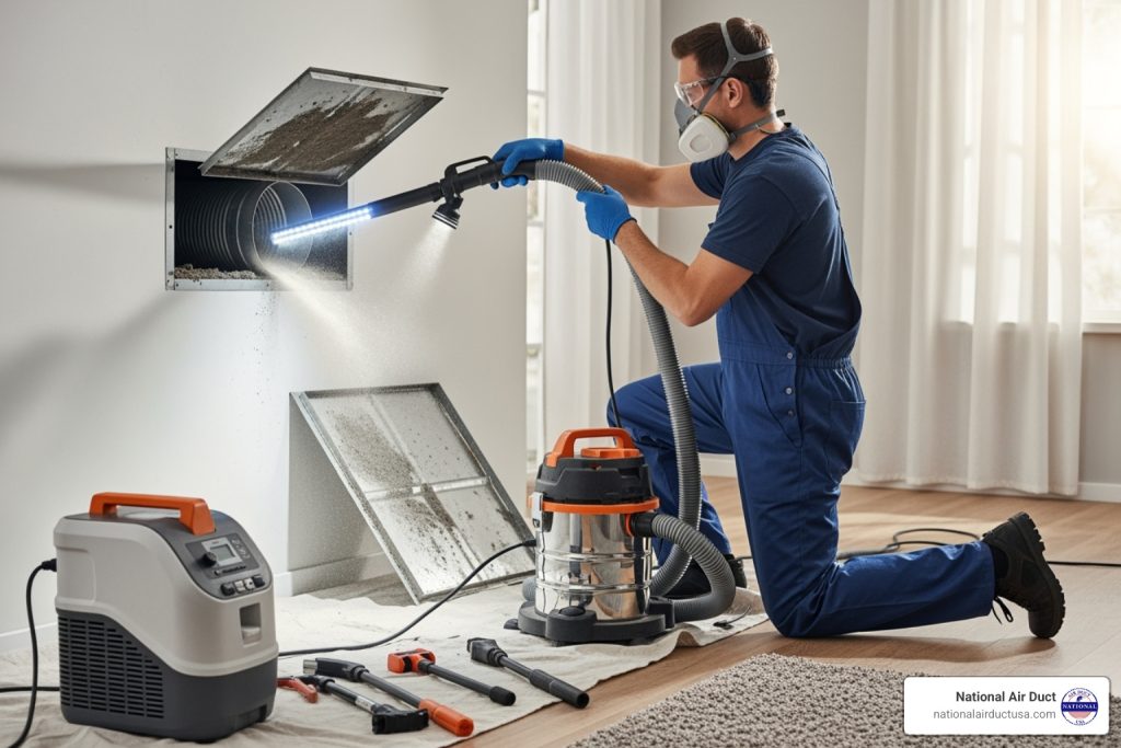 air duct sanitizing