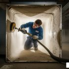 can you spray disinfectant in air ducts
