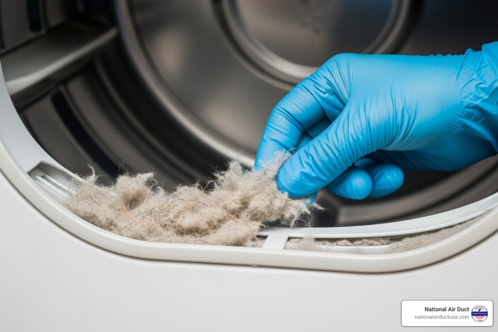 Dryer fire prevention