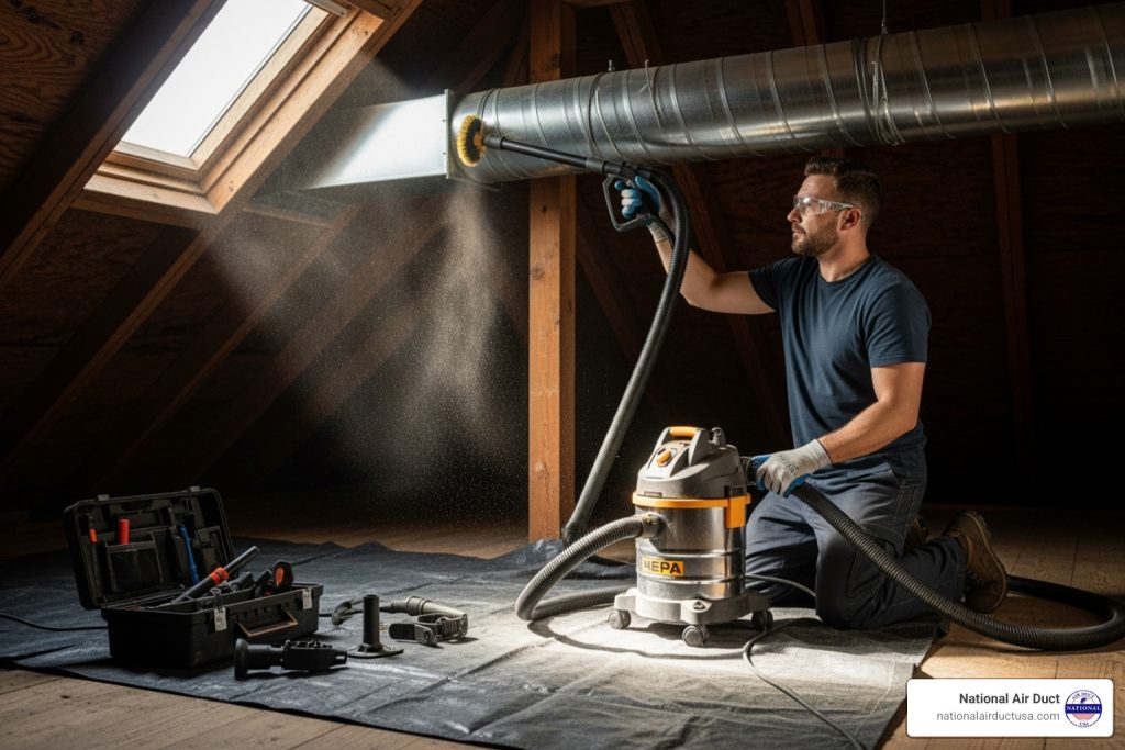 Dust removal service