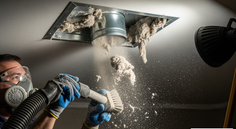 Air duct maintenance