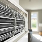 clean air conditioner coils inside house
