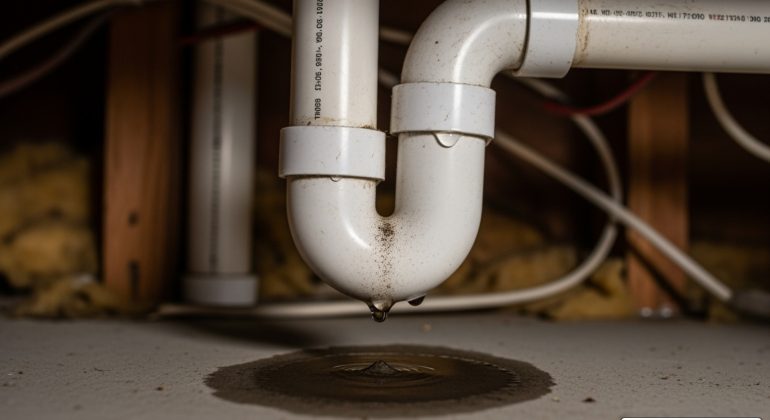 clean air conditioner drain line