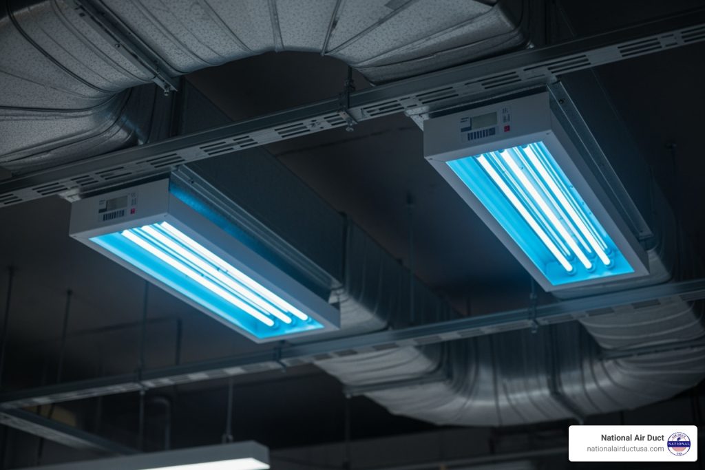 germicidal UV light HVAC