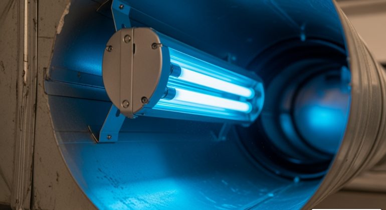how to install germicidal uv light