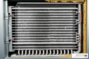 cleaning ac coils inside house