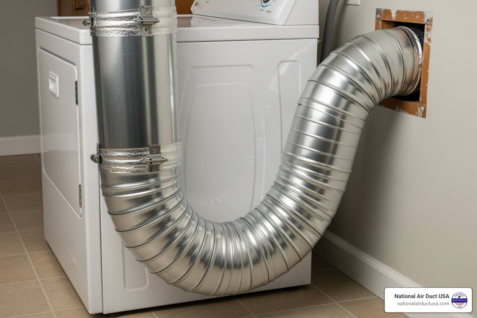 dryer duct installation