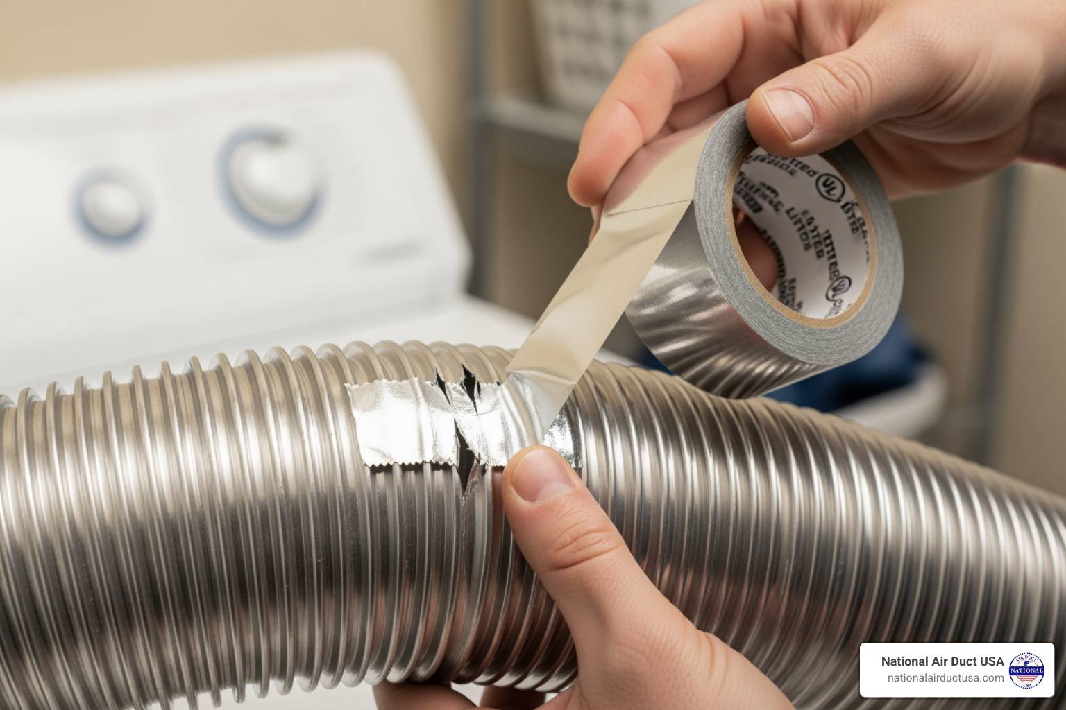 dryer vent hose repair