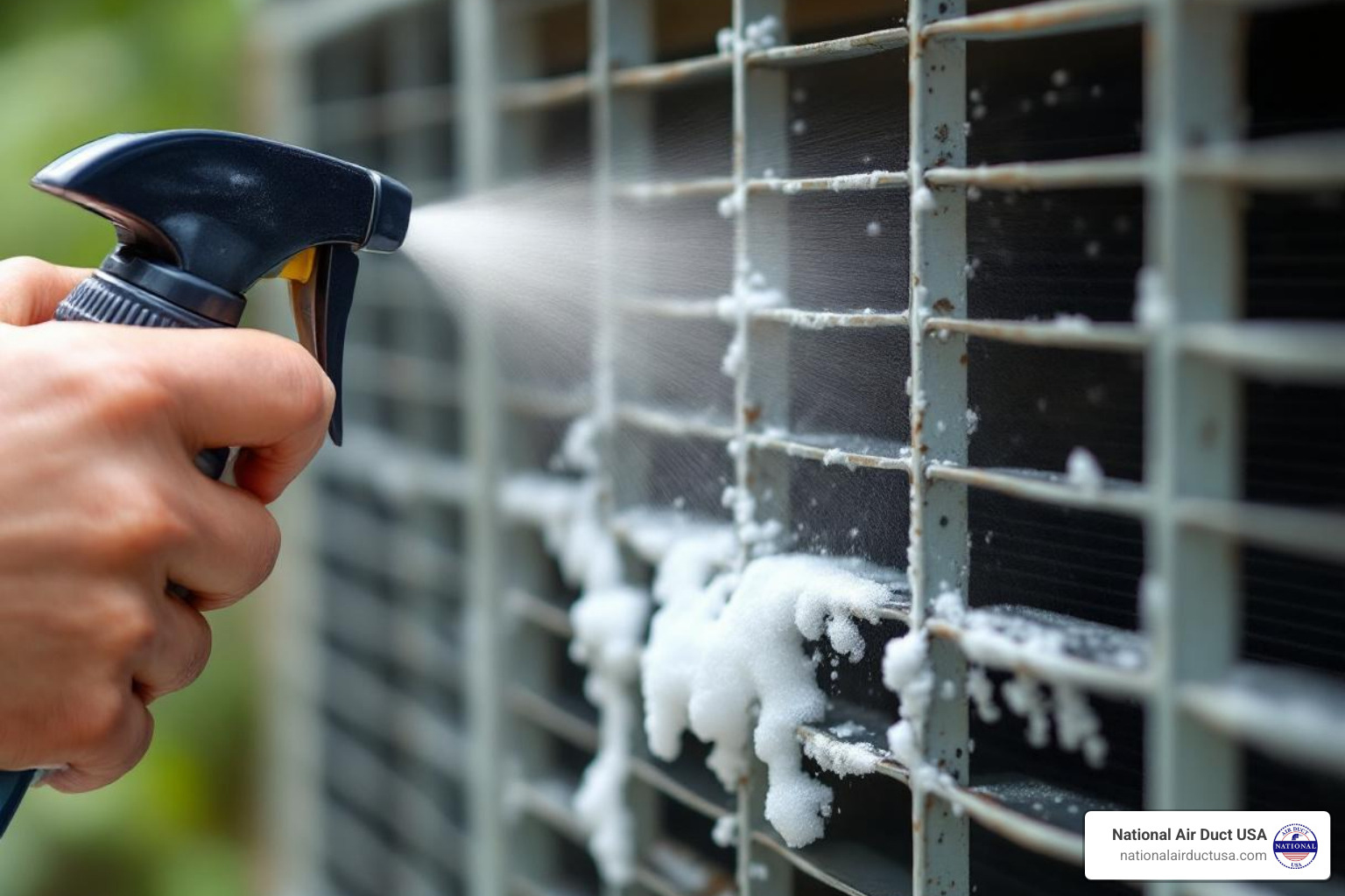 air conditioner foaming coil cleaner