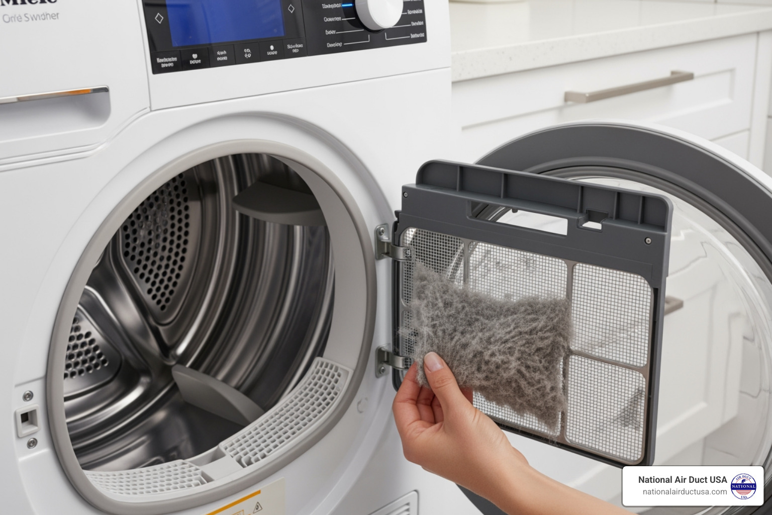 miele tumble dryer clean out airways