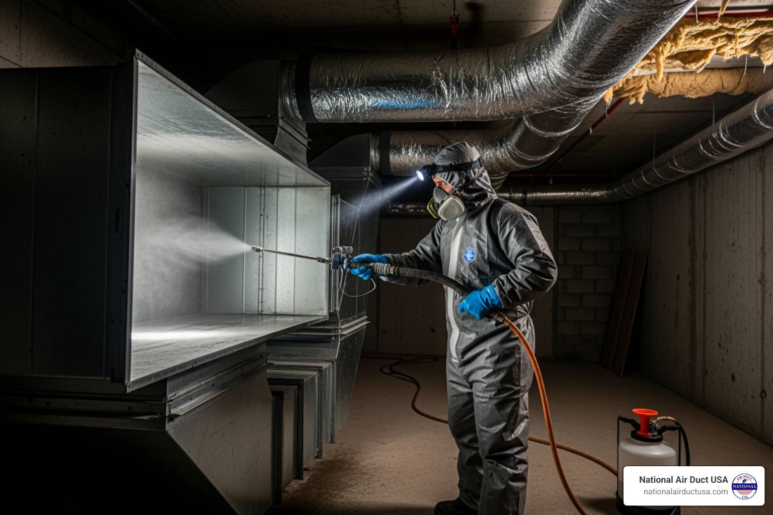 how to sanitize air ducts