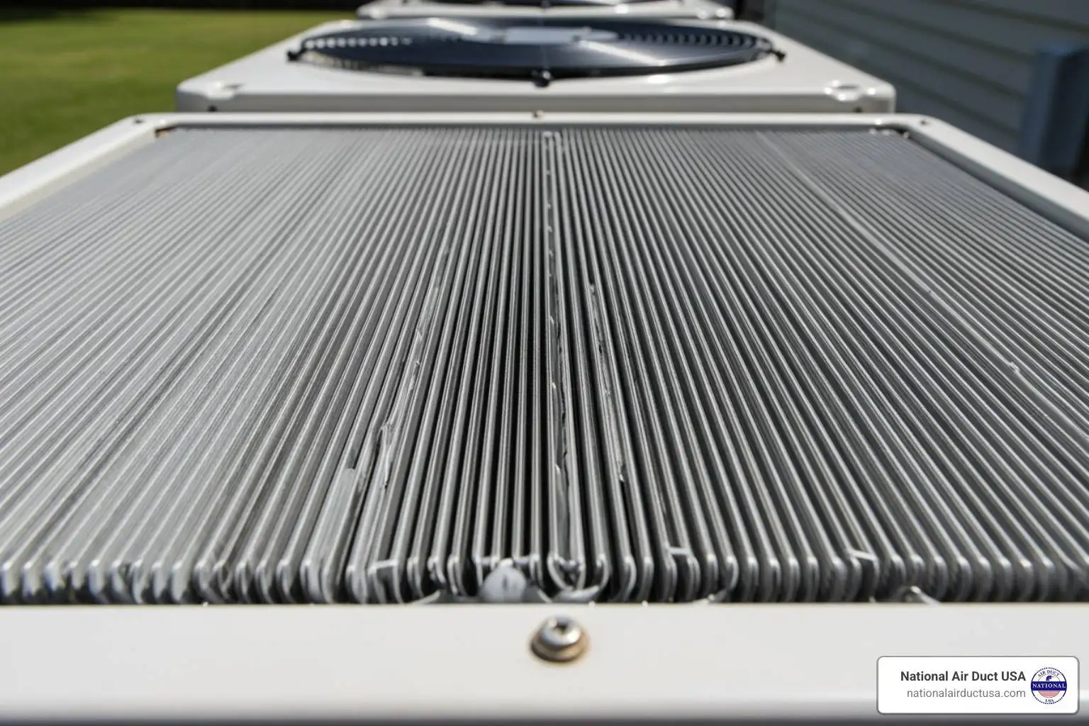 clean hvac condenser coils