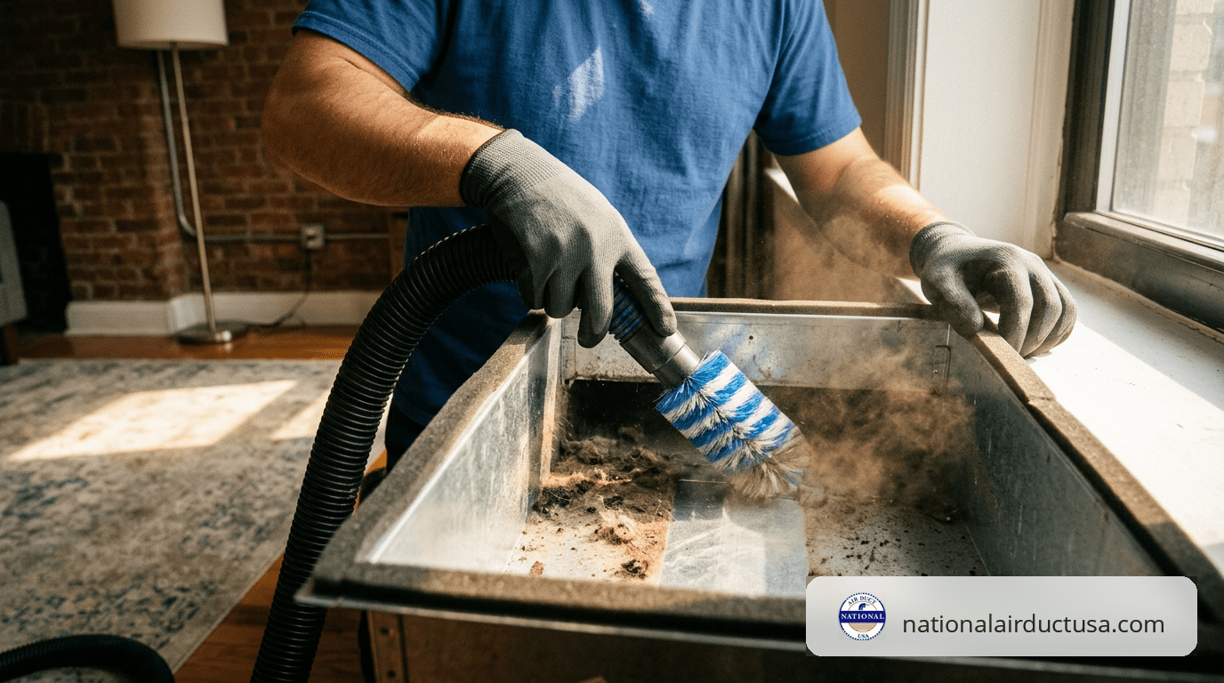 residential duct cleaning process explained in New York