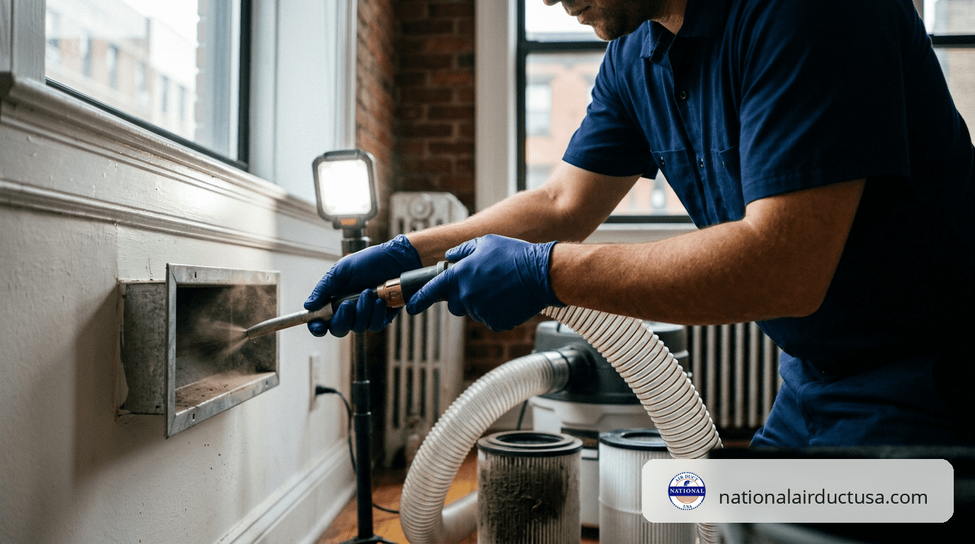 air duct cleaning for allergies and asthma in New York