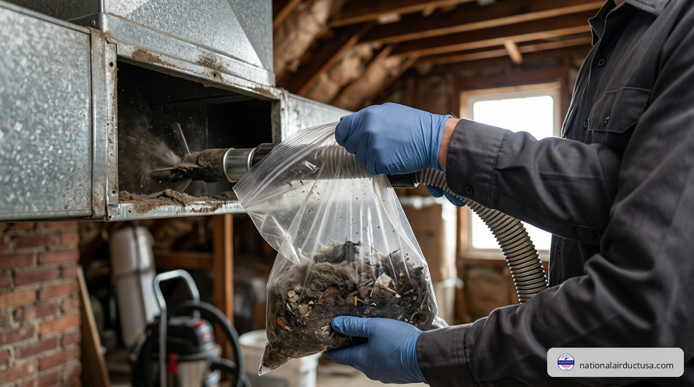 what is included in air duct cleaning service in New York