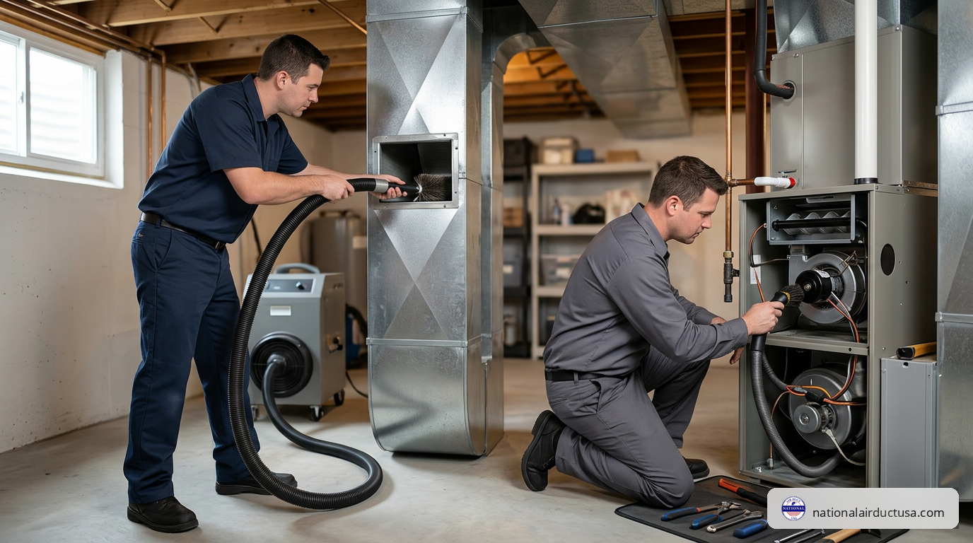 Air Duct Cleaning Versus Furnace Cleaning in Long Island NY: What Homeowners Need to Know - air duct cleaning versus furnace cleaning