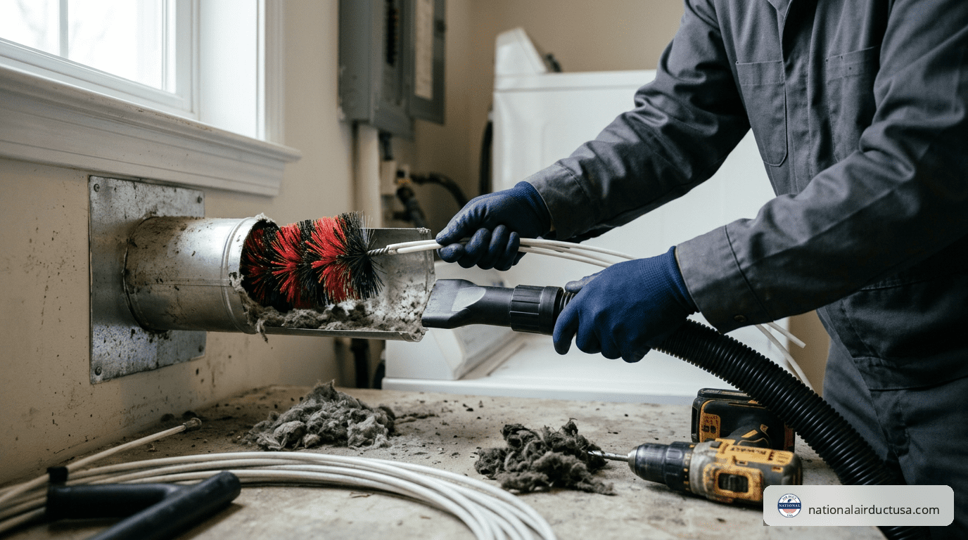 dryer vent cleaning costs in Long Island NY