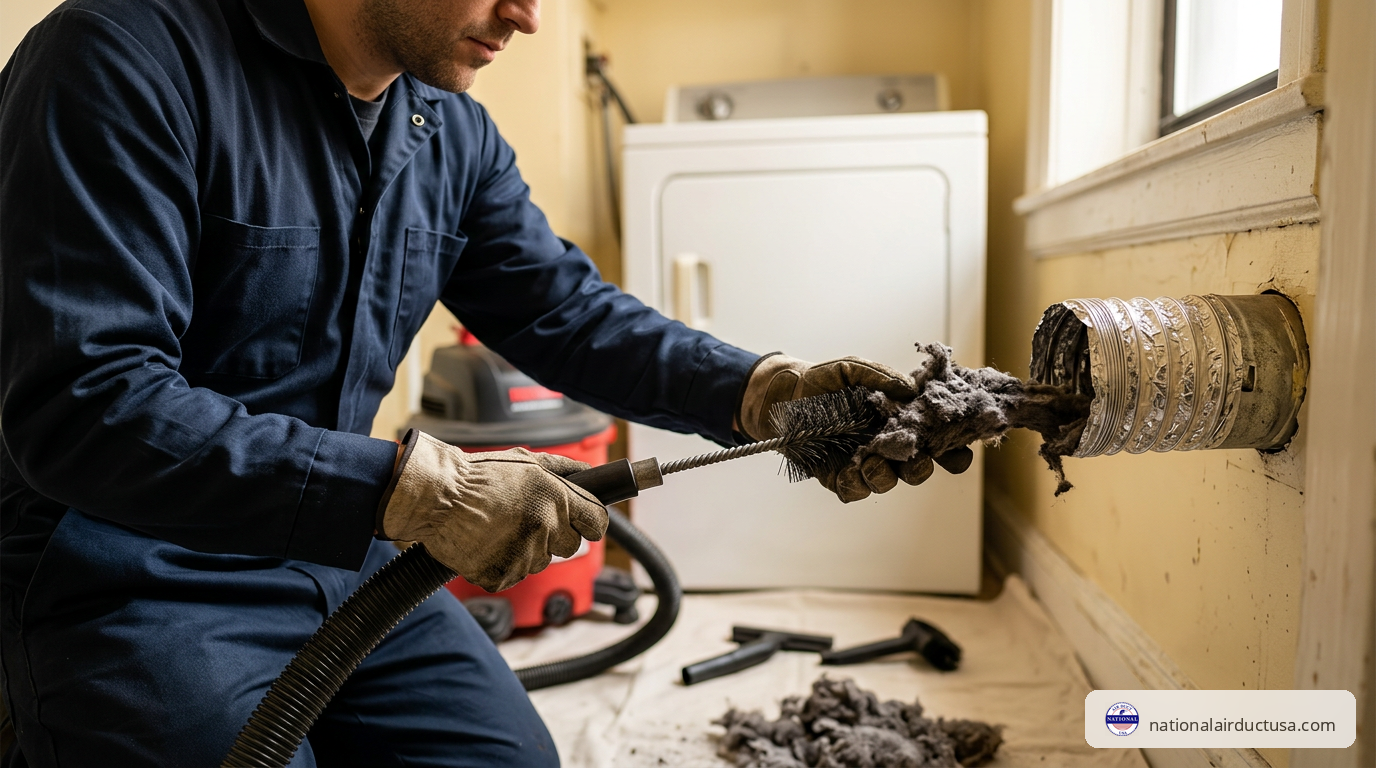 cost of dryer vent cleaning in New York