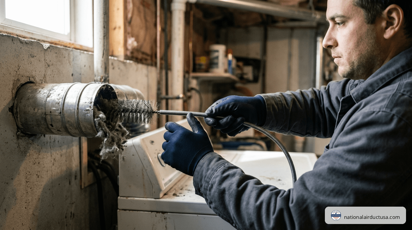 dryer vent cleaning average cost in Long Island NY