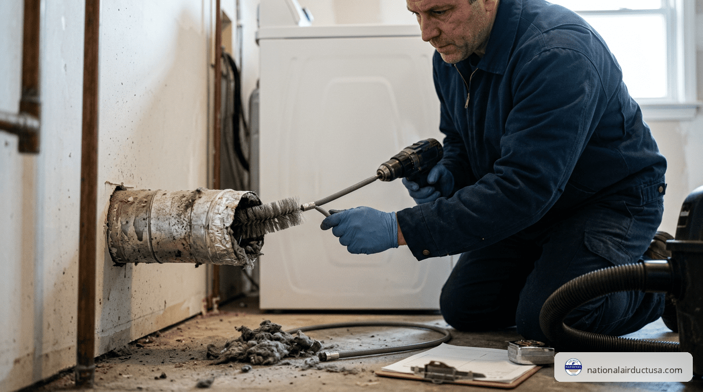price for dryer vent cleaning in Long Island NY