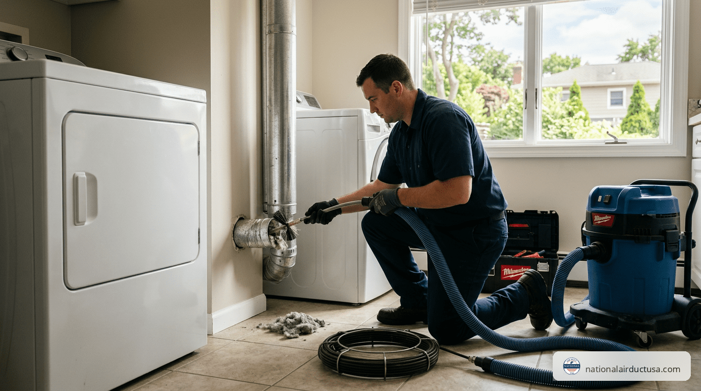 How Much Does Dryer Vent Cleaning Cost in New York? Complete 2026 Pricing Guide - how much does dryer vent cleaning cost