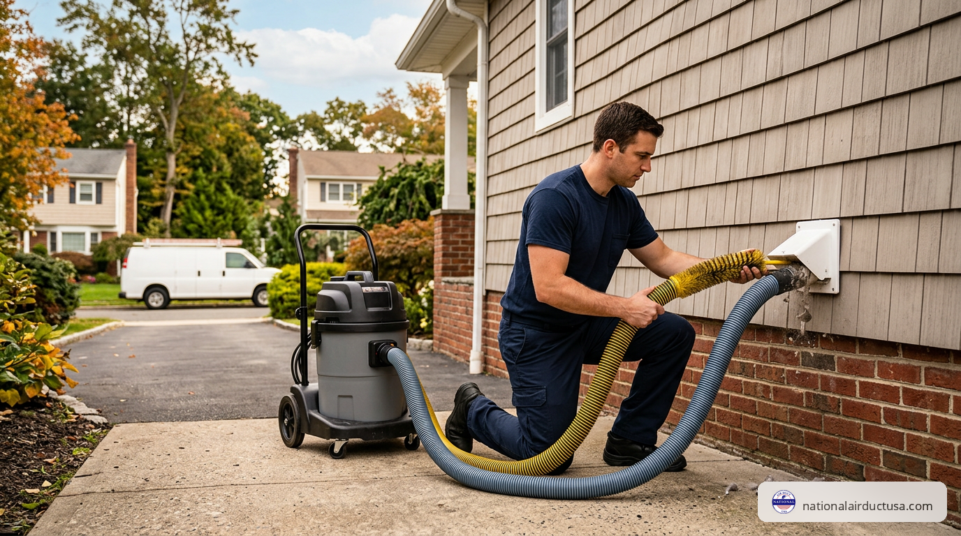 Dryer Vent Cleaning Service Cost in Long Island NY: Complete 2026 Pricing Guide - dryer vent cleaning service cost