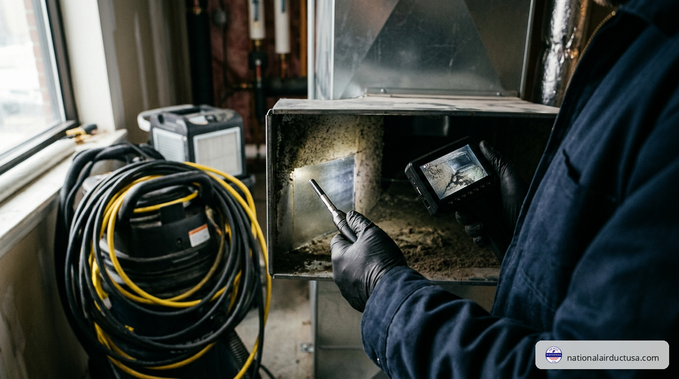 commercial HVAC duct cleaning services in Long Island NY