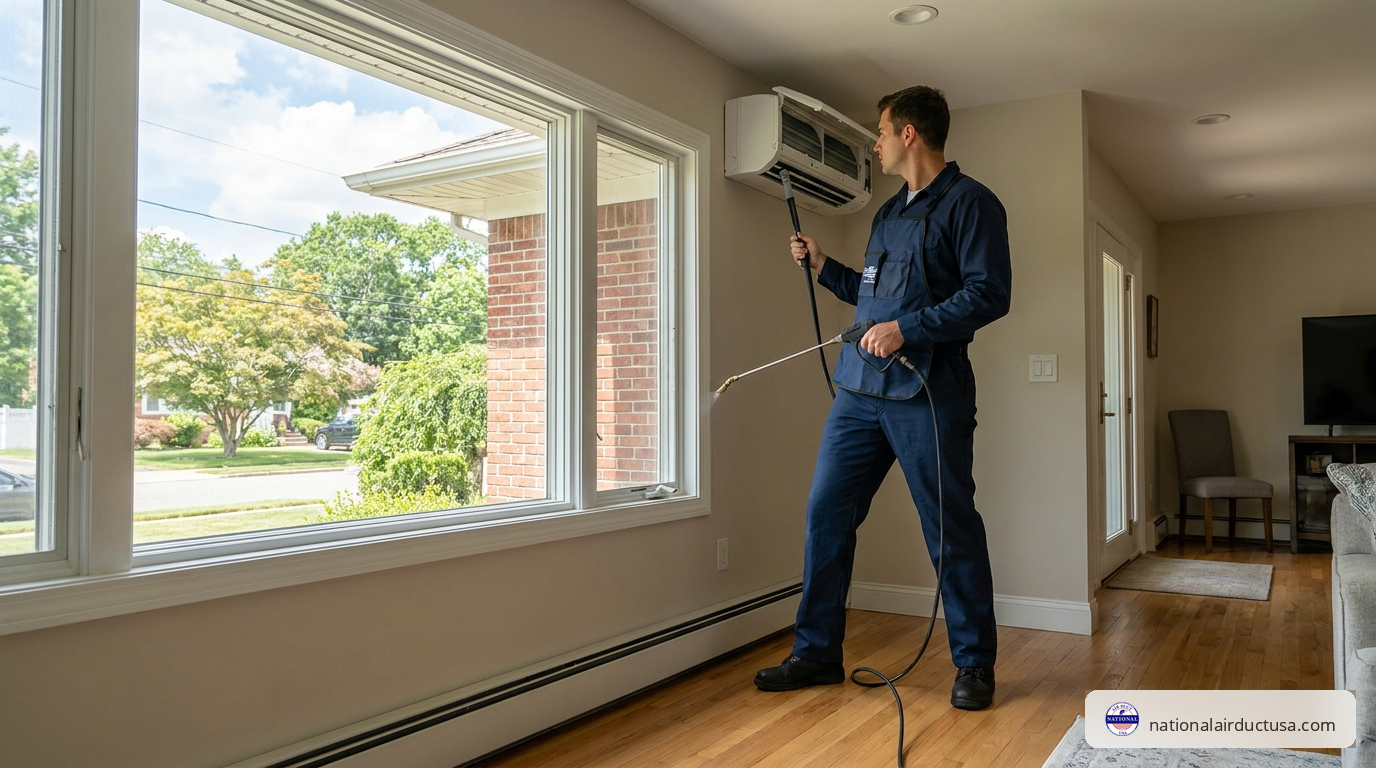 Ductless Mini Split Cleaning Service in Long Island NY: Costs, Frequency, and What to Expect - ductless mini split cleaning service