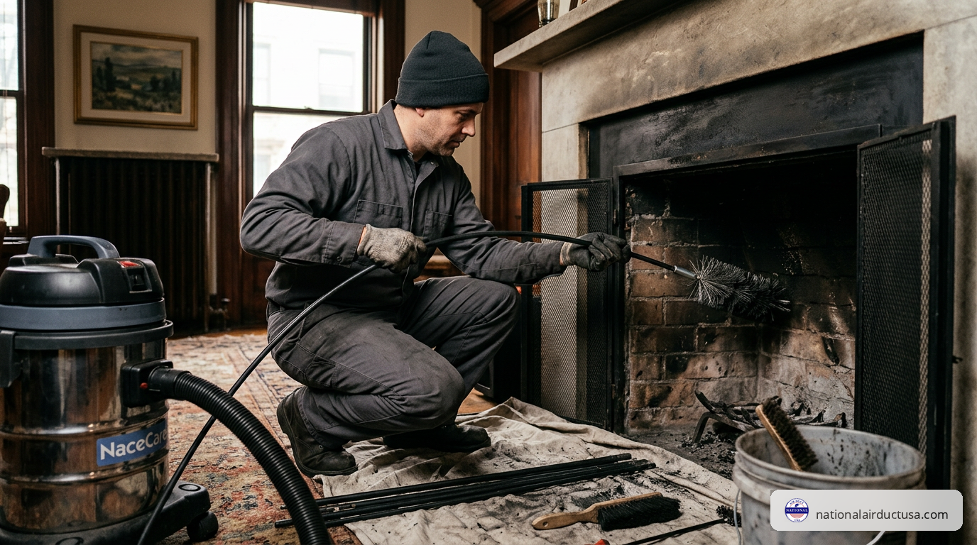 how long does chimney cleaning take in New York