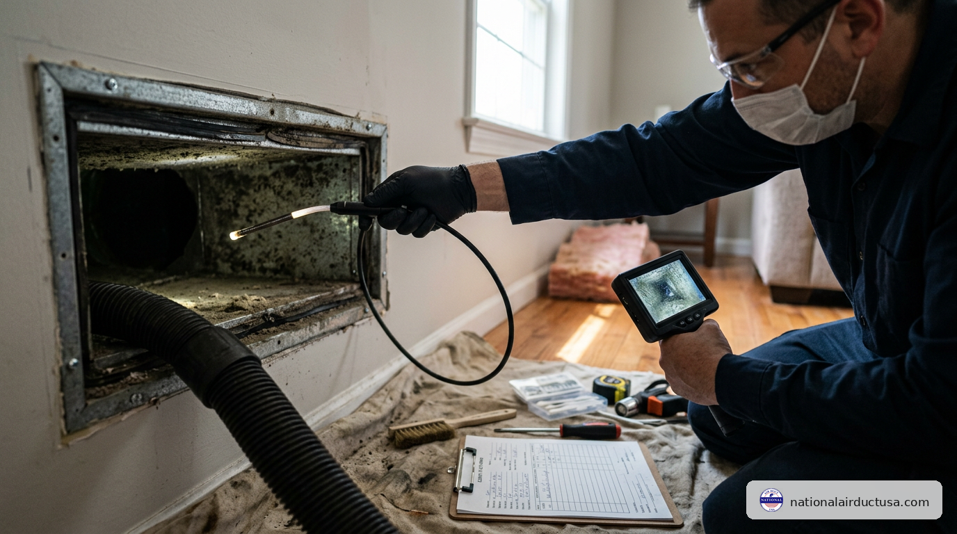 air duct cleaning mold removal in Long Island NY