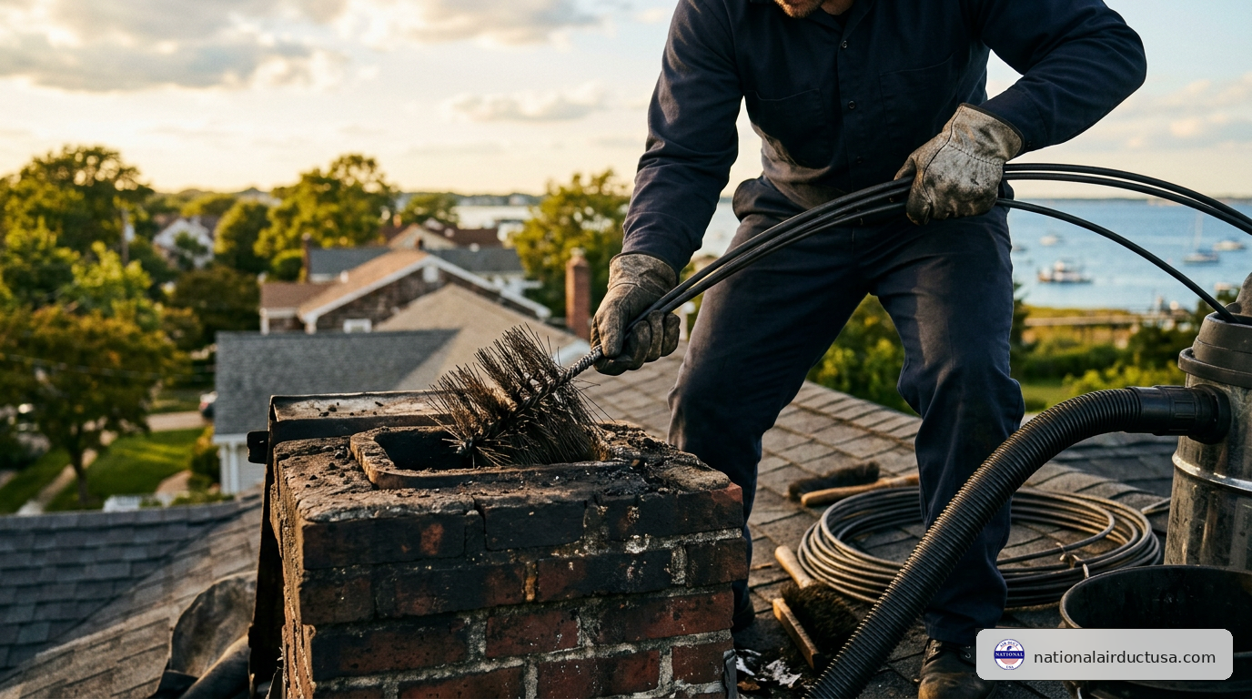 boiler chimney cleaning in Long Island NY